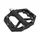 PEDALE GRAVEL / VTT  PLATE SHIMANO GR400 ALU NOIR 9/16" (PAIRE)