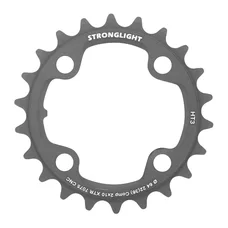 CHAINRING FOR MTB-4 arms- 22 Teeth Ø64 2X10 Internal BLACK- STRONGLIGHT 10 Speed HT3 SHIMANO XTR M980 (FOR External 36 Teeth) THREADLESS
