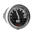 COMPTEUR KOSO D48 TNT-05 CHROME FOND NOIR 160 KM/H