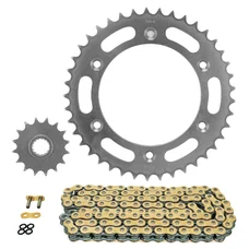 KIT CHAINE ADAPTABLE KTM 890 DUKE R 2020>2021  520  16x41  (DIAM COURONNE 125/150/8.5)  (DEMULTIPLICATION ORIGINE)  -AFAM-