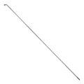 STAINLESS SPOKE - SILVER - 2.3mm L 254mm J BEND (sold per UNIT - WITHOUT NUT) - Ask nut ref 185897