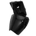 INNER FAIRING (LEGSHIELD) FOR SCOOT MBK 50 STUNT/YAMAHA 50 SLIDER GLOSS BLACK