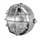 PHARE/PROJECTEUR CYCLO UNIVERSEL ROND AVEC GRILLE CHROME DIAM 105mm (EMPLACEMENT 2 AMPOULES P26s + TEMOIN)  -HOMOLOGUE-  -SELECTION P2R-