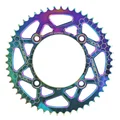 COURONNE 50 A BOITE VOCA BESTIA ADAPTABLE BETA 50 RR ENDURO 2006>2018, 50 RR MOTARD 2005>2018, 50 RR STANDARD 2005>2008  420  50 DTS ALU CNC NEO-CHROME (DIAM 100/120/8.5)