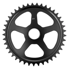 PLATEAU VAE/E-BIKE DIRECT MOUNT POUR PANASONIC ESJOT 41DTS MONO NOIR ACIER (2.38 - 1/2" x 3/32")