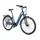 VELO ELECTRIQUE/VAE CITY 28 LEADER FOX SAGA MIXTE BLEU TIGRE 8V MOTEUR CENTRAL BAFANG M300 36V 80Nm BATTERIE 15Ah (16,5'' - H43cm - TAILLE S - POUR ADULTE DE 158cm à 168cm)