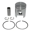 PISTON FOR 50cc MOTORBIKE ARTEK K2 (2 RINGS) FOR  DERBI 50 SENDA 2006>, GPR 2006>/GILERA 50 SMT 2006>, RCR 2006> (-  PIAGGIO EURO 3)
