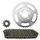 CHAIN AND SPROCKET KIT FOR RIEJU 50 RS1 EVOLUTION 1998>2004  420  44x12  (OEM SPECIFICATION) -TOP PERFORMANCES-