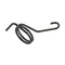 00D01100071 - RESSORT PEDALE FREIN
