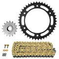 KIT CHAINE ADAPTABLE HUSQVARNA 900 NUDA R ABS 2012>2013  525  16x42  (DIAM COURONNE 140/168/10.25)  (DEMULTIPLICATION ORIGINE)  -AFAM-