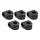 CLIP EUROFENDER EN PLASTIQUE NOIR POUR FIXATION TRINGLE DE GARDE BOUE