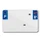 PLAQUE IMMATRICULATION MOTO TIFLEX ALU PREPERCEE 210x130 DEP. 07 VIERGE (VENDU PAR 10)