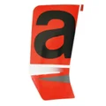 DECAL- RIGHT FRONT PANEL - "PIAGGIO GENUINE PART" APRILIA 50 SR 2018> NOIR 85/B  -2H002290000A2-