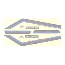 AUTOCOLLANT/STICKER CYCLO MBK 51 SUPER ROUGE (POCHETTE DE 8 PIECES)  -SELECTION P2R-