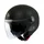HELMET-OPEN FACE MT STREET SOLID-MATT BLACK  M (ECE 22.06)