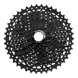 CASSETTE 11 Speed SUNRACE MS8 11-42 MTB For SHIMANO METALLIC BLACK (IN BOX) (11/13/15/17/19/21/24/28/32/36/42) (2 BLOCS + Sprockets)