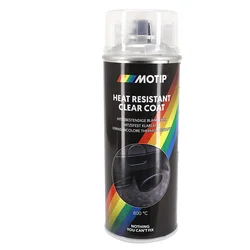 SPRAY-PAINT CAN MOTIP PRO HIGH TEMPERATURE VARNISH spray 400ml (04033)