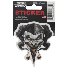 STICKER LETHAL THREAT AIRBRUSH JESTER (7x11cm) (RC00038)