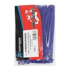 COLLIER DE SERRAGE NYLON TYPE RILSAN ARTEIN 4,5x200 mm BLEU (VENDU PAR 100)  -PRO SERIES-