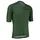 MAILLOT GIST HOMME PODIUM MANCHES COURTES ZIP TOTAL VERT S -5359