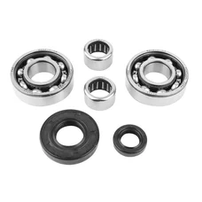 ROULEMENT BOITE DE VITESSES + CAGE AIGUILLES 50 A BOITE FAG ADAPTABLE DERBI 50 SENDA (2x6203 C3 + 2 x HK1412 + 2 SPI 12x20x5 / 17x35x7) -SELECTION P2R