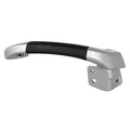 RIGHT PASSENGER HANDLE "PIAGGIO GENUINE PART" 125-250-400 MP3 2008>, 300-500 MP3 2011> GREY  -62445300EM-