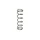 SPRING FOR SLIDE FOR GURTNER CARB FOR MOPED MBK 88, 40  (ENGINE AV7) (3771)