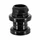 HEADSET-THREADED- 1" (Ø22,2 INNER / Ø30 OUTER/CONE Ø 26,4) ERGOTEC S101GK - BLACK STEEL - BALL BEARING