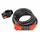 ANTIVOL VELO SPIRAL A COMBINAISON NEWTON DIAM 12 mm LONG 1.50 M NOIR/ROUGE (AVEC SUPPORT)  -NIVEAU SECURITE 3-
