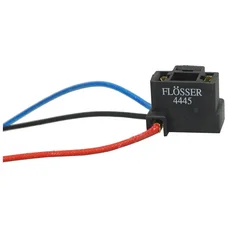 BULB HOLDER 12V H4 WITH WIRE  -FLOSSER-