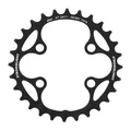 CHAINRING FOR MTB 28T. Ø 64 2X11 "INNER" BLACK STRONGLIGHT -4 ARMS- XT M8000/SLX M7000 NON THREADED