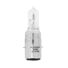 LIGHT BULB 12V 35/35W STANDART S2 FOOT BA20D HALOGEN CLEAR (HEADLIGHT) (SOLD PER UNIT)  -FLOSSER-