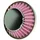 AIR FILTER REPLAY SAUCER KN CHROME STRAIGHT FIXING Ø 35/28