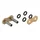 CHAIN QUICK LINK - HOLLOW RIVETING PIN   520  GOLD  (CHAIN TYPE A520XSR-G)  (OEM SPECIFICATIONS)  -AFAM-