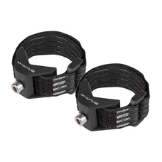 SUPPORT FIXATION PORTE BIDON NOIR SUR VELCRO POUR VELO MUSCULAIRE ET VAE