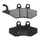BRAKE PADS MALOSSI MHR SYNT FOR PIAGGIO 125-400 MP3Rear-  250-400 X8 Front  -Rear  , 400 X- EVO FrontDROIT / APRILIA 850 SRV Rear  / GILERA 125 RUNNER PURE JET 2006> Front/ SYM 300 HD 2019>Rear-
