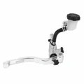 BRAKE MASTER CYLINDER - VOCA RACING RADIAL - Front/Right/Silver  (piston Ø 17,5mm)