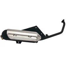EXHAUST FOR MAXISCOOTER TECNIGAS MAXI 4 FOR HONDA 125 PANTHEON 2003>, SILVER WING 2007> (CEE APPROVED)
