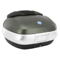 TOP CASE 50L (VENDU SANS LE SUPPORT 1B006840) ORIGINE PIAGGIO 300-350-400-500 MP3 2016> VERT ARMEE 333/A  -CM308126-