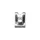 NUT / PLATE FOR FAIRING "PIAGGIO GENUINE PART" COMMON TO ALL THE RANGE  -CM017408-
