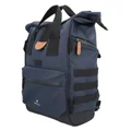 SACOCHE ARRIERE VELO HAPO.G ROLL-TOP BLEU CONVERTIBLE SAC A DOS (53x26x16cm) (VENDU A L'UNITE)