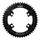 PLATEAU ROUTE 4BRA D.110 POUR SHIMANO 105 R7100 MICHE 48DTS EXTERIEUR NOIR 12V.