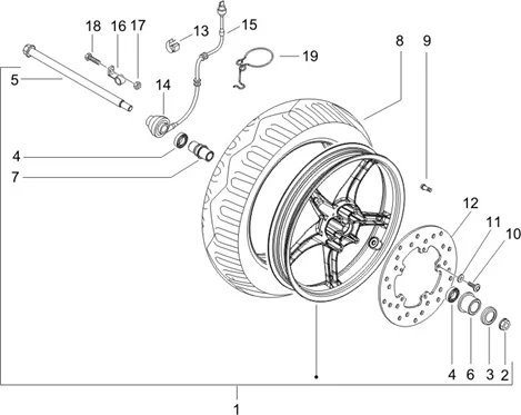 Roue avant