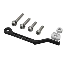 CHAIN CATCHER- "RAIL" FOR DOUBLE CHAINSET 53-39/50-34 -ALUMINIUM- BLACK