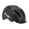 CASQUE VELO ADULTE AUVRAY URBAIN REFLEX NOIR IN-MOLD TAILLE 59-63 REGLAGE MOLETTE