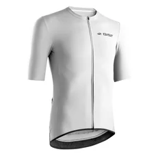 MAILLOT GIST HOMME SUPREMO MANCHES COURTES ZIP TOTAL BLANC XXL -5343