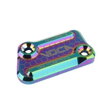 COUVERCLE DE MAITRE CYLINDRE DE FREIN 50 A BOITE VOCA POUR RIEJU 50 RR, MRX, SMX, MRT NEO-CHROME ALUMINIUM CNC -AJP
