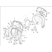 Coffre avant - Contre-tablier