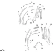 Châssis/caisse latéral