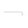 CLE ALLEN CYCLUS PRO AVEC BOULE  5mm LONGUEUR 160mm (VENDU A L'UNITE)  -MADE IN TAIWAN-